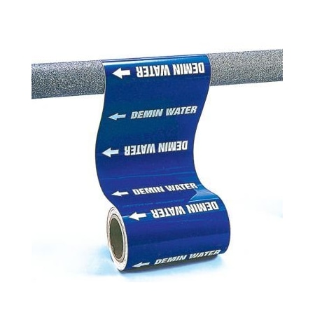 Accuform ROLL FORM PIPE MARKER AIR 8 in x 30FT RPL226PR RPL226PR